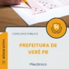 Apostila Mecânico Prefeitura de Verê PR 2025