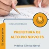 Apostila Médico Clínico Geral Prefeitura de Alto Rio Novo ES 2025