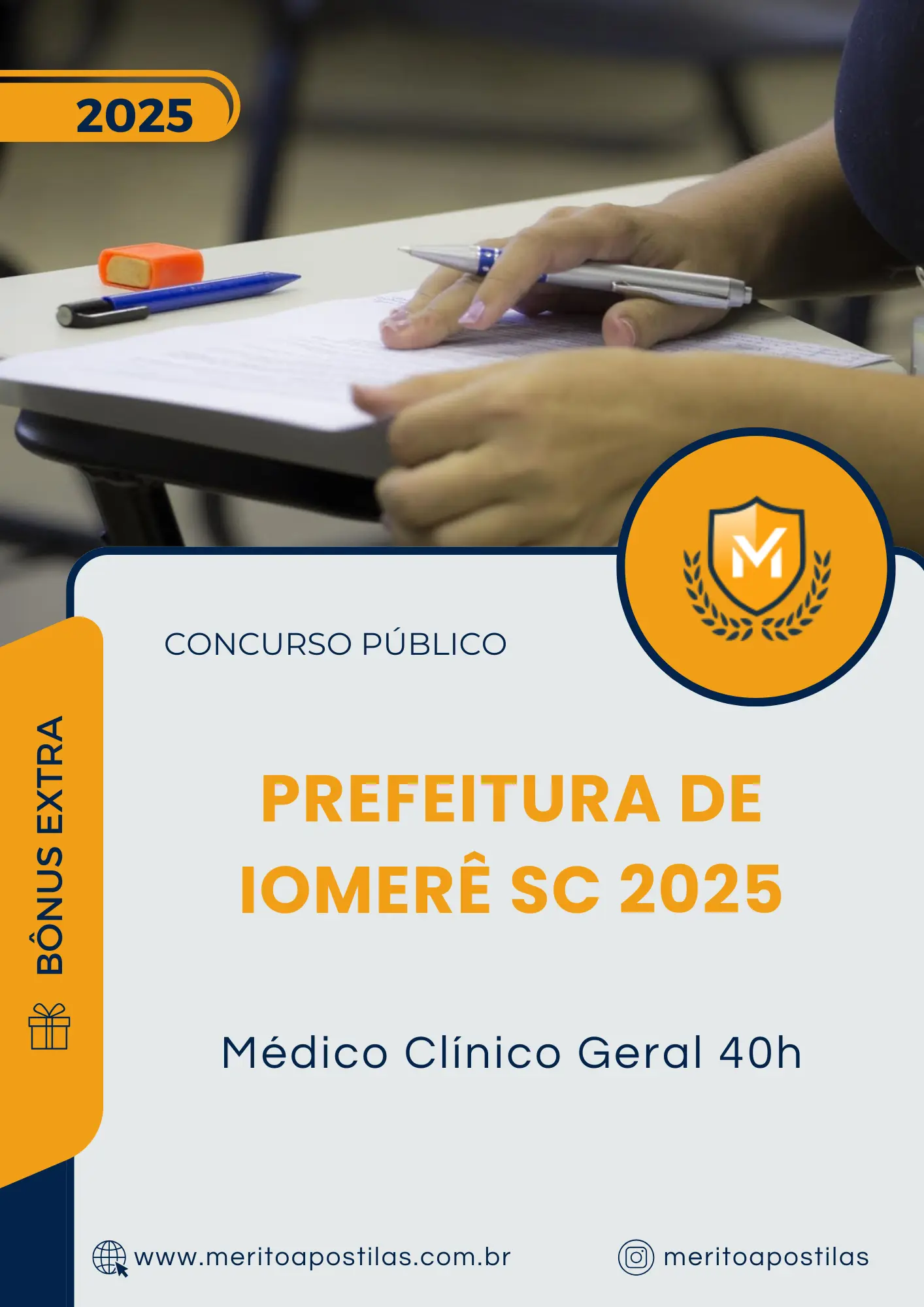 Apostila Médico Clínico Geral 40h Prefeitura de Iomerê SC 2025