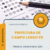Apostila Médico Veterinário 20h Prefeitura de Campo Largo PR 2025