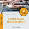 Apostila Merendeira Prefeitura de Elias Fausto SP 2025