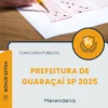 Apostila Merendeira Prefeitura de Guaraçaí SP 2025
