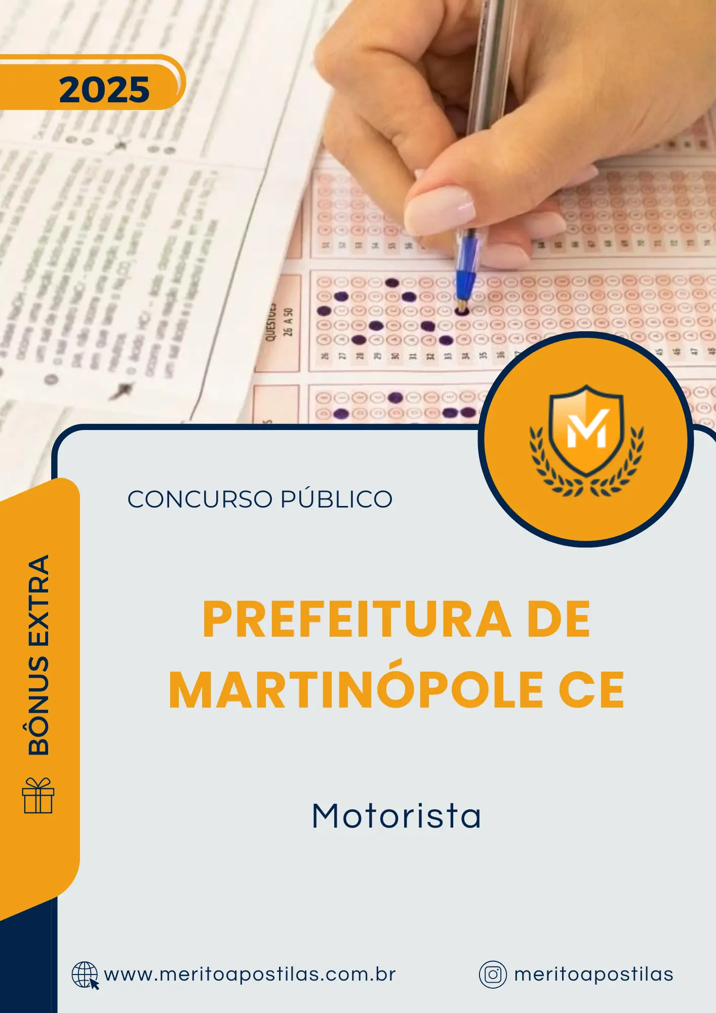 Apostila Motorista Prefeitura de Martinópole CE 2025