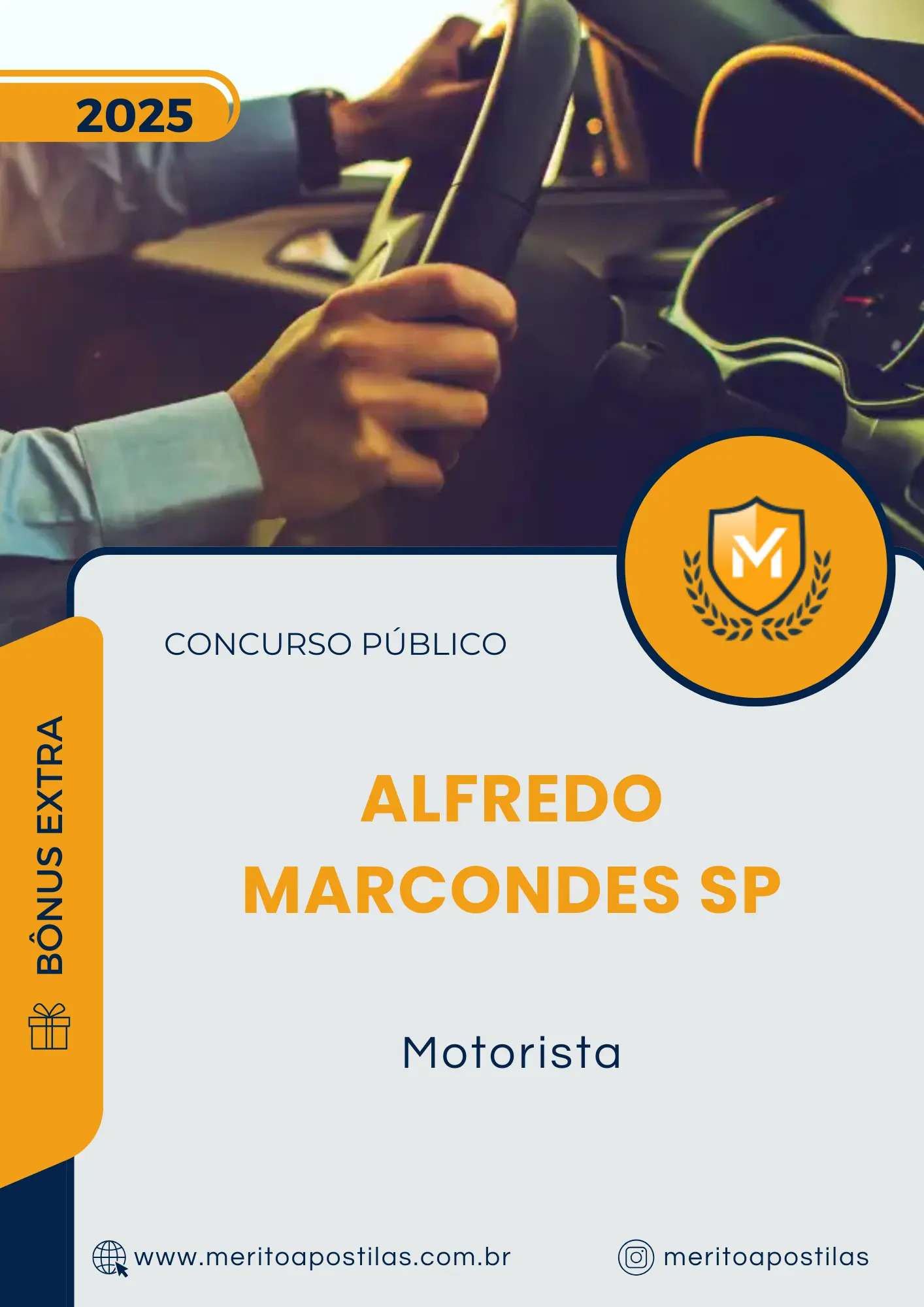 Apostila Motorista Prefeitura de Alfredo Marcondes SP 2025