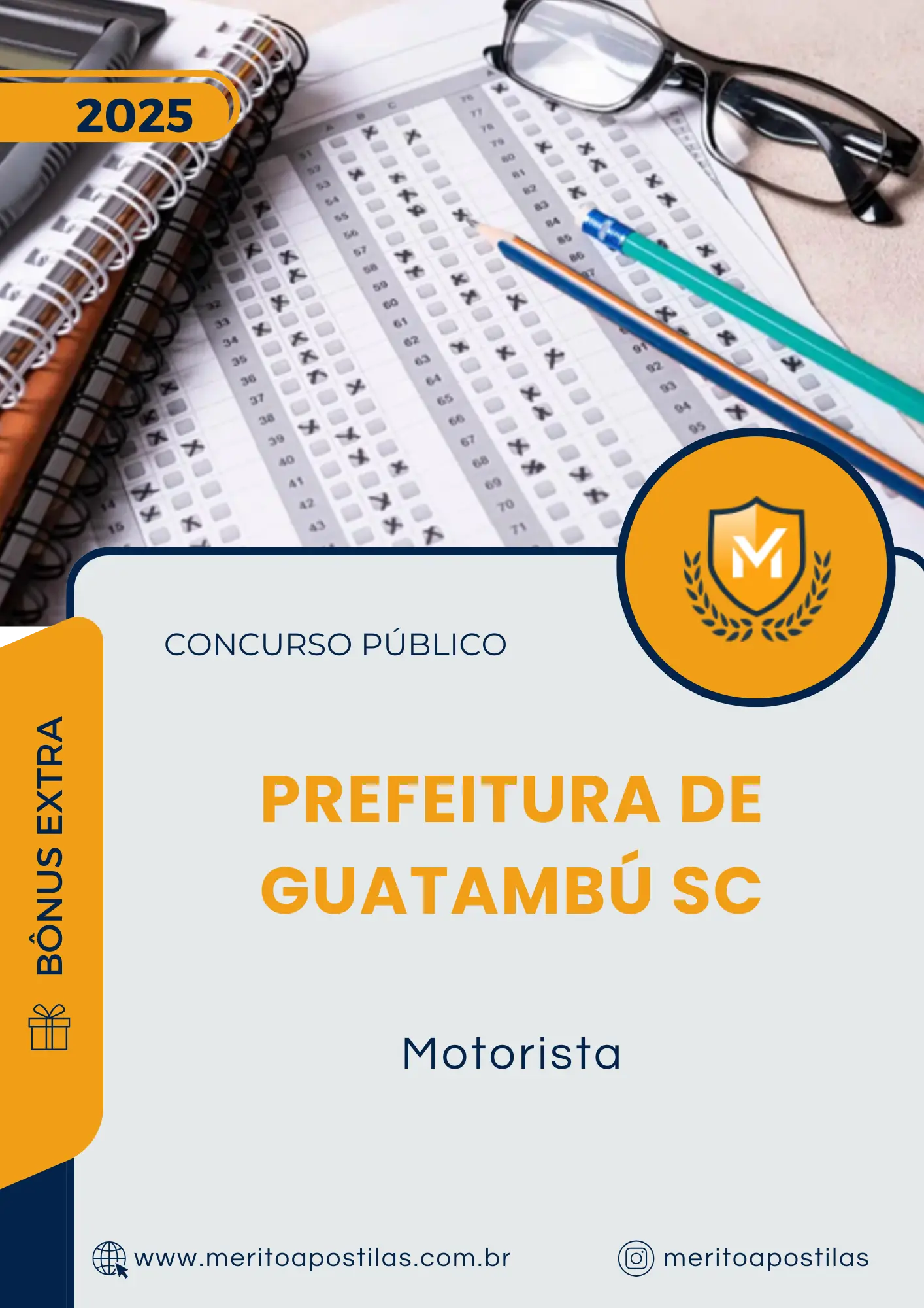 Apostila Motorista Prefeitura de Guatambú SC 2025