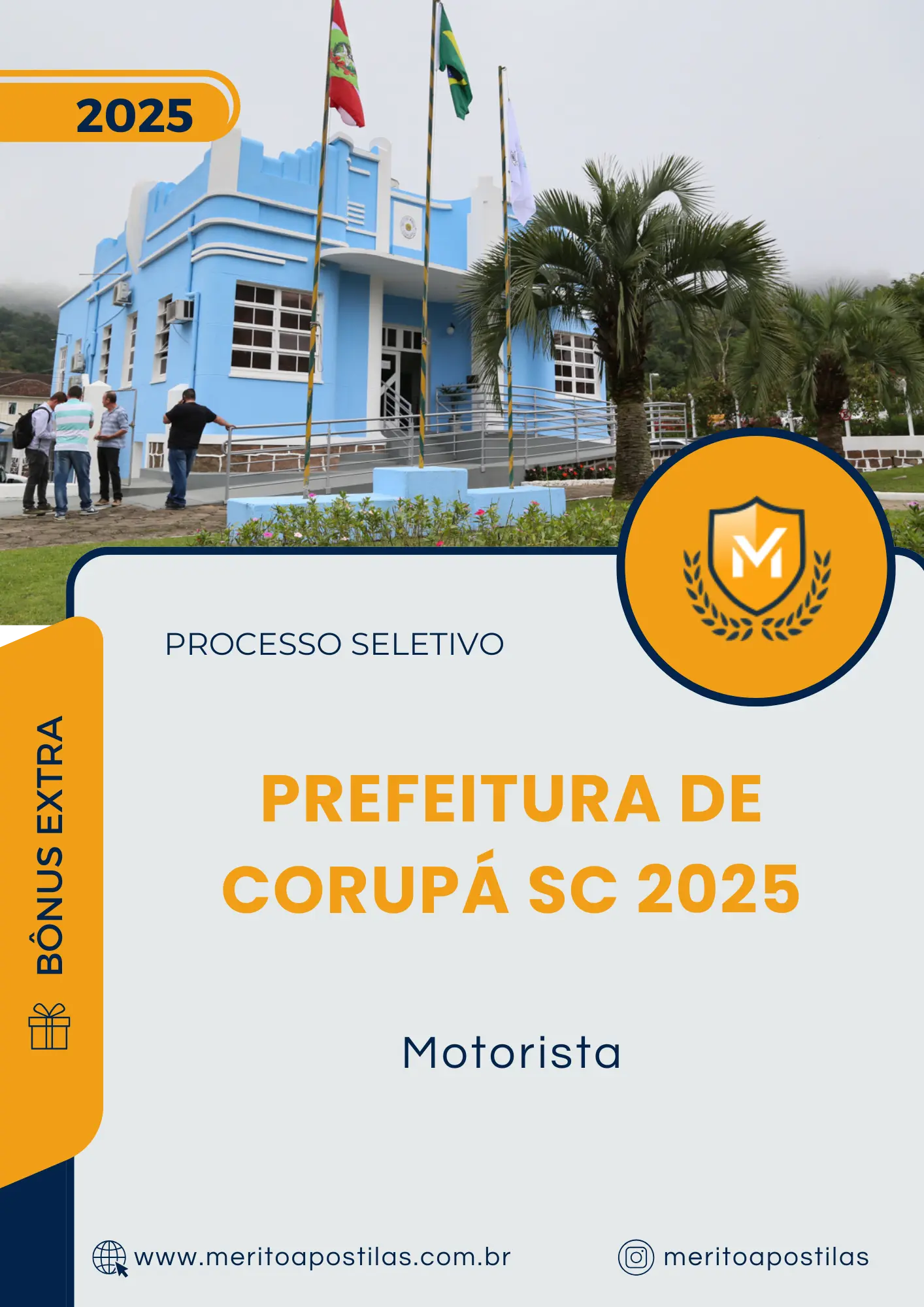 Apostila Motorista Prefeitura de Corupá SC 2025