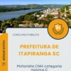 Apostila Motorista CNH categoria mínima C Prefeitura de Itapiranga SC 2025