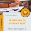 Apostila Motorista Categoria D Prefeitura de Viseu PA 2025