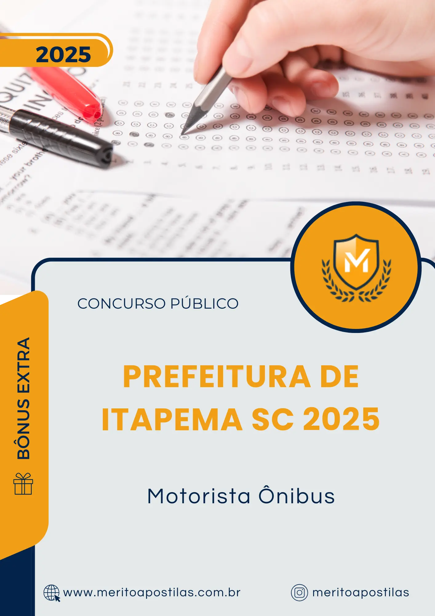 Apostila Motorista Ônibus Prefeitura de Itapema SC 2025