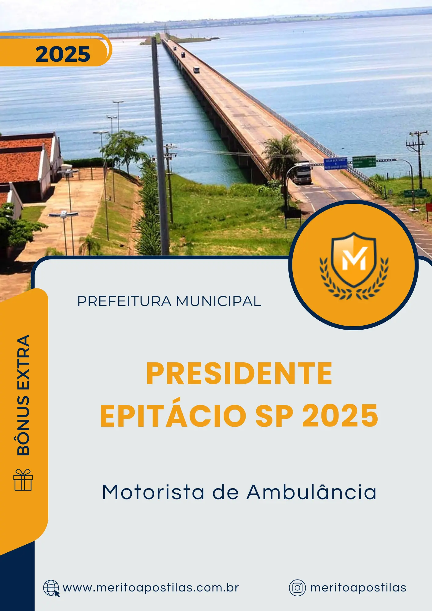 Apostila Motorista de Ambulância Prefeitura de Presidente Epitácio SP 2025