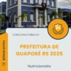 Apostila Nutricionista Prefeitura de Guaporé RS 2025