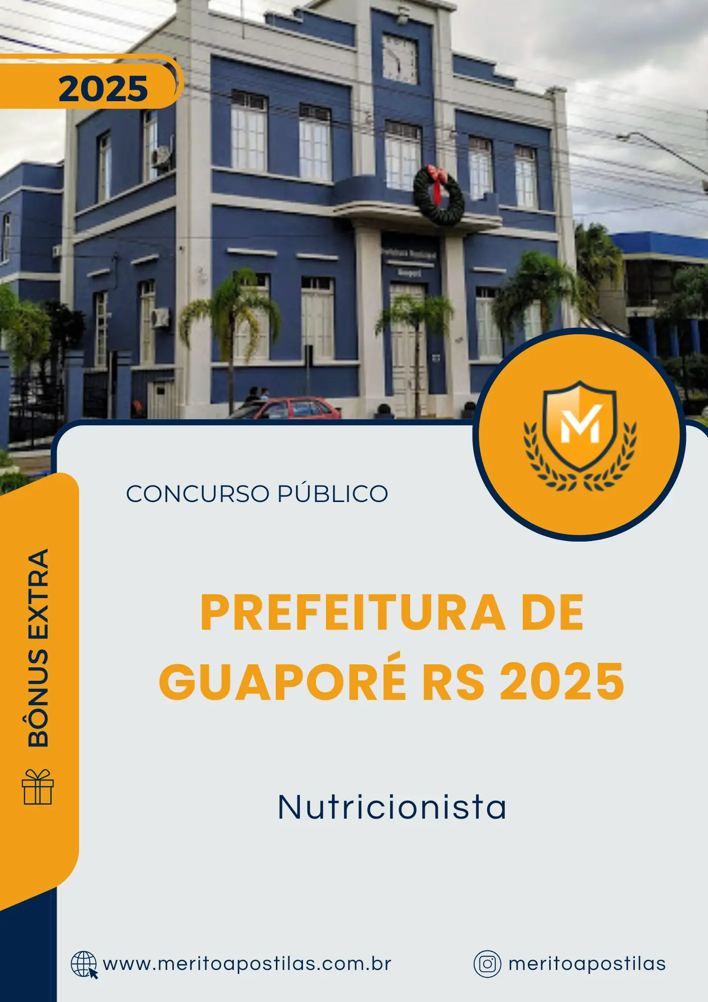 Apostila Nutricionista Prefeitura de Guaporé RS 2025