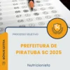 Apostila Nutricionista Prefeitura de Piratuba SC 2025