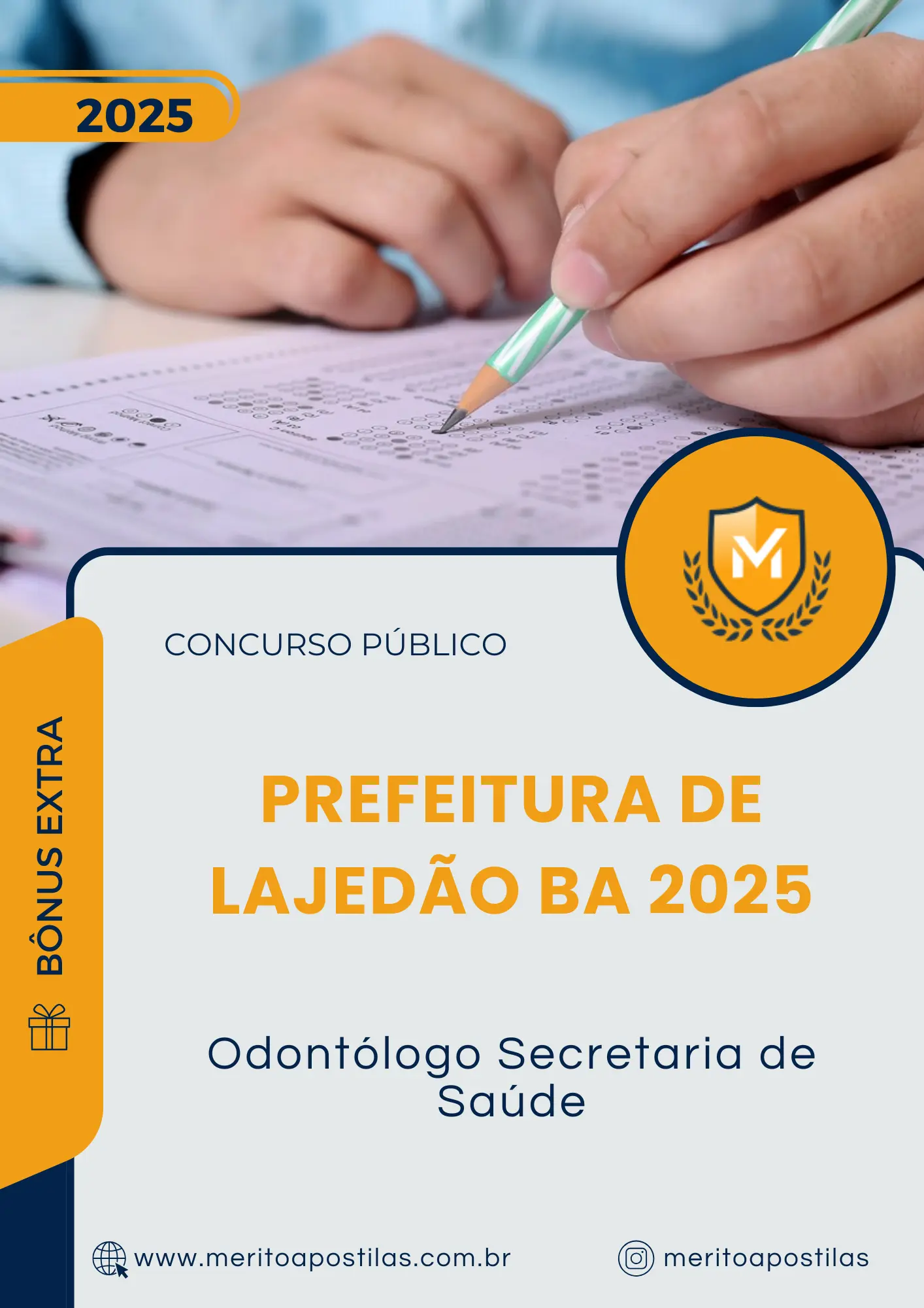 Apostila Odontólogo Secretaria de Saúde Prefeitura de Lajedão BA 2025