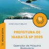 Apostila Operador de Máquina Rodoviária Prefeitura de Igaratá SP 2025