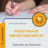Apostila Operador de Máquinas Prefeitura de Sertão Santana RS 2025