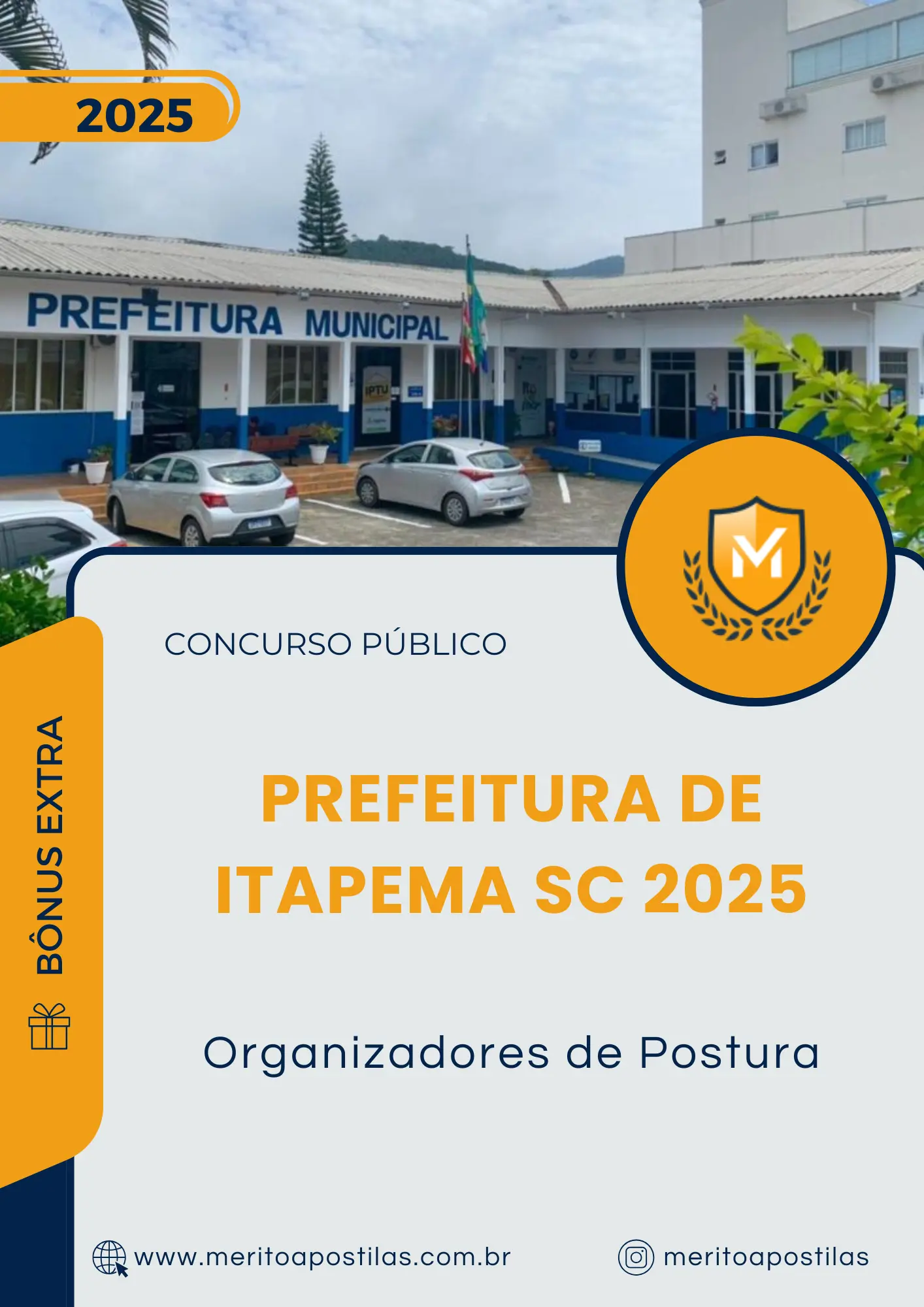 Apostila Organizadores de Postura Prefeitura de Itapema SC 2025