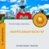 Apostila Orientador Social Prefeitura de Santo Anastácio SP 2025