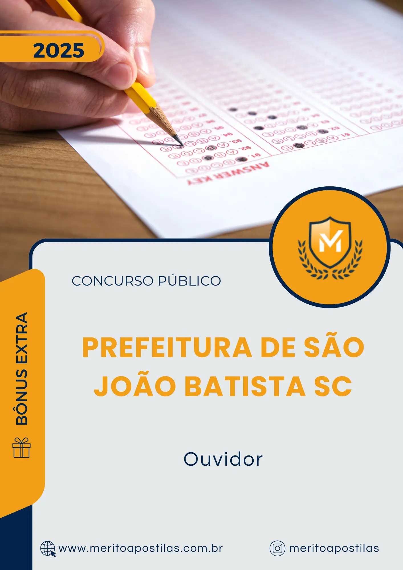 Apostila Ouvidor Prefeitura de São João Batista SC 2025