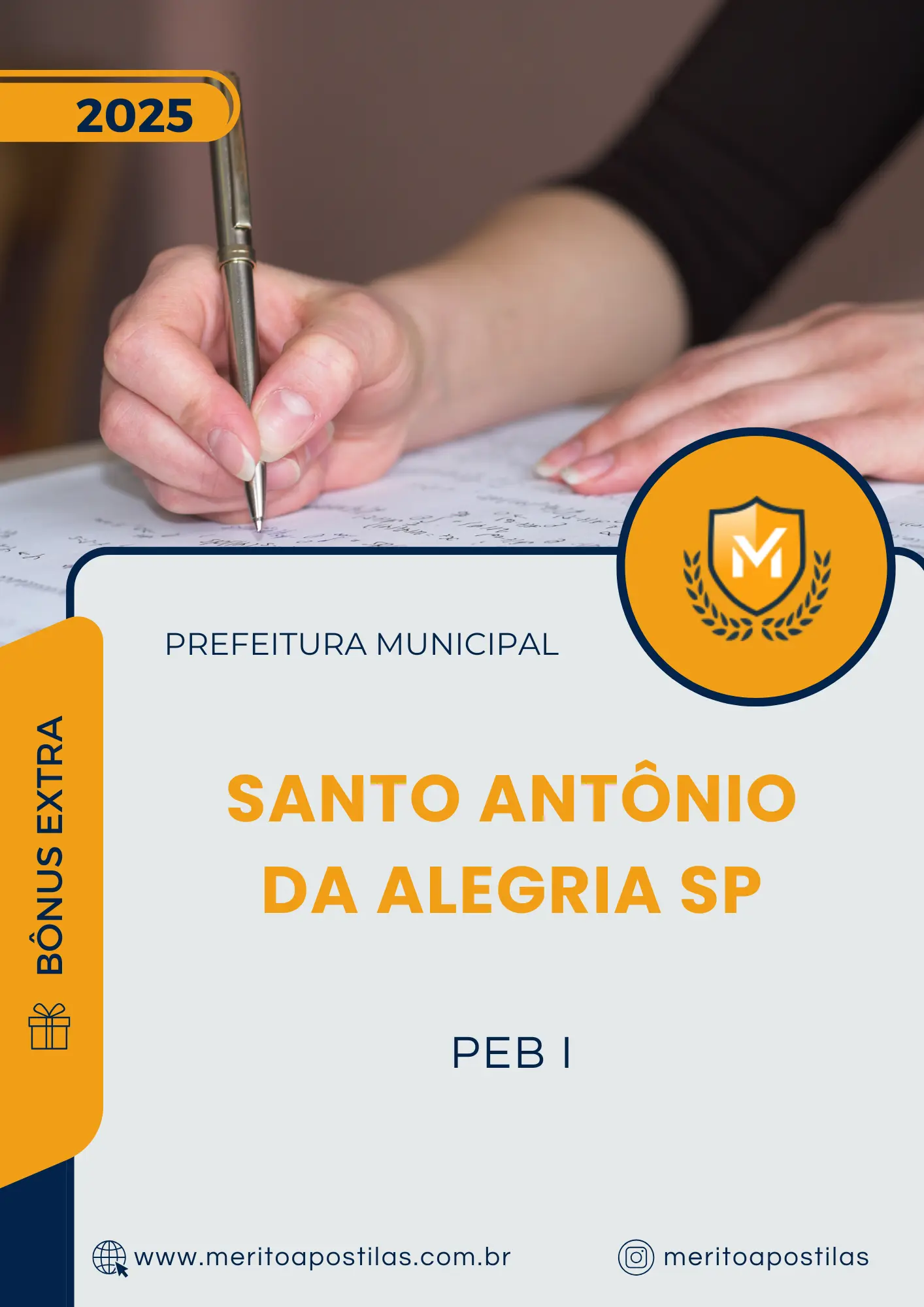 Apostila PEB I Prefeitura de Santo Antônio da Alegria SP 2025