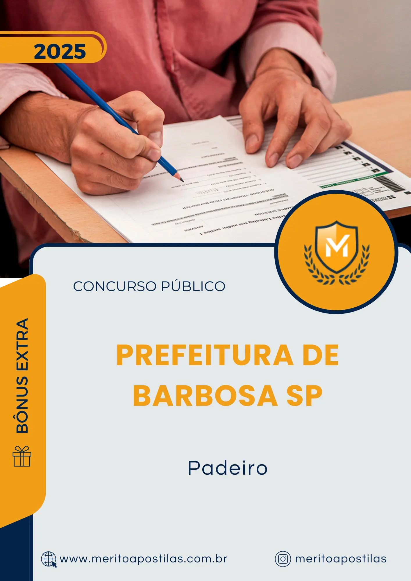 Apostila Padeiro Prefeitura de Barbosa SP 2025