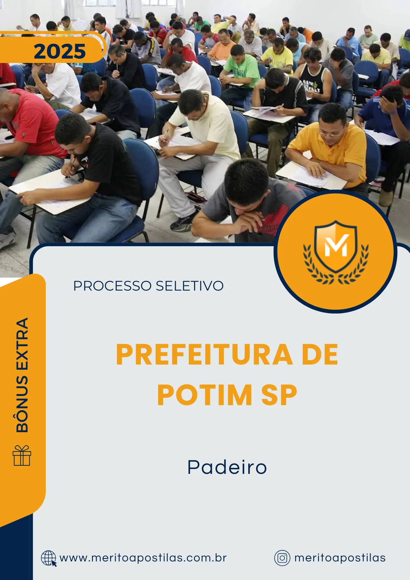 Apostila Padeiro Prefeitura de Potim SP 2025