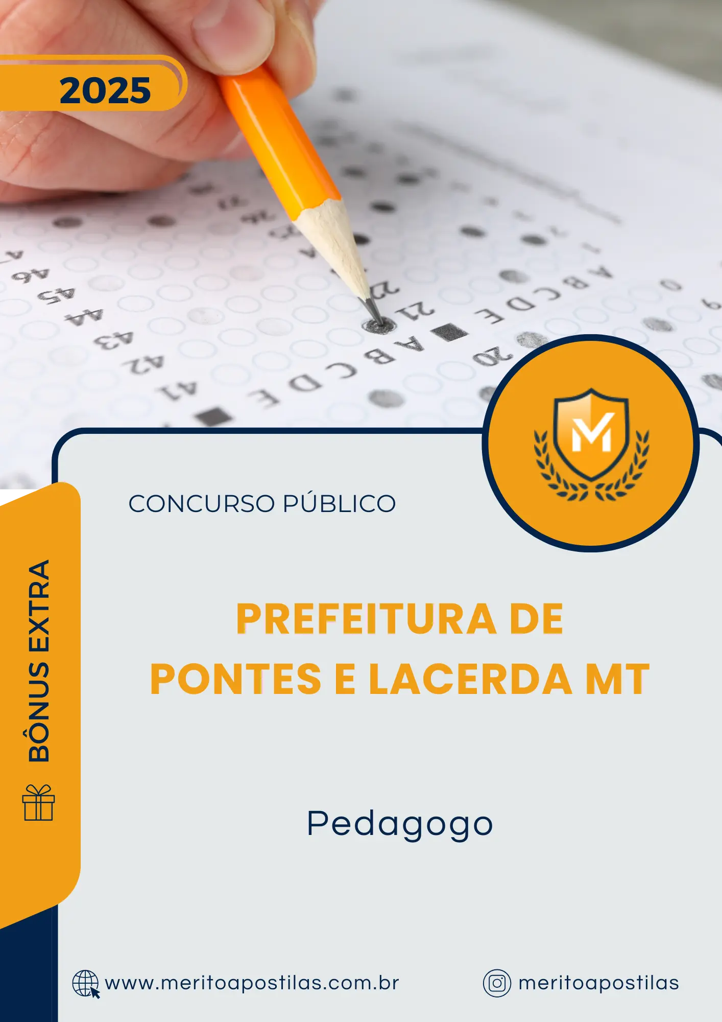 Apostila Pedagogo Prefeitura de Pontes e Lacerda MT 2025