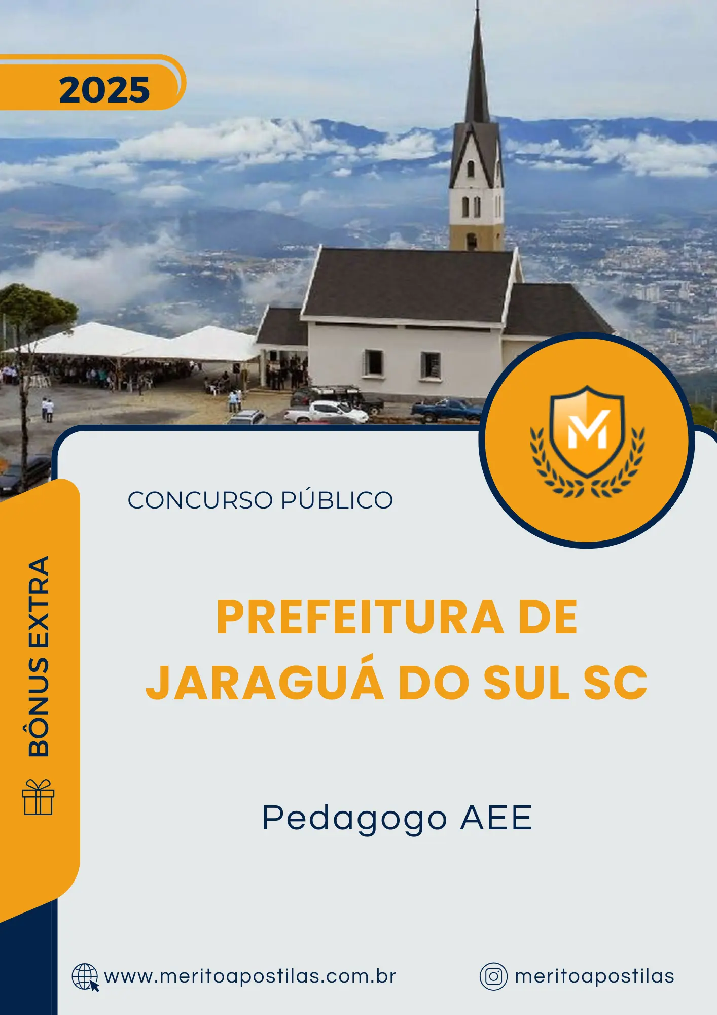 Apostila Pedagogo AEE Prefeitura de Jaraguá do Sul SC 2025