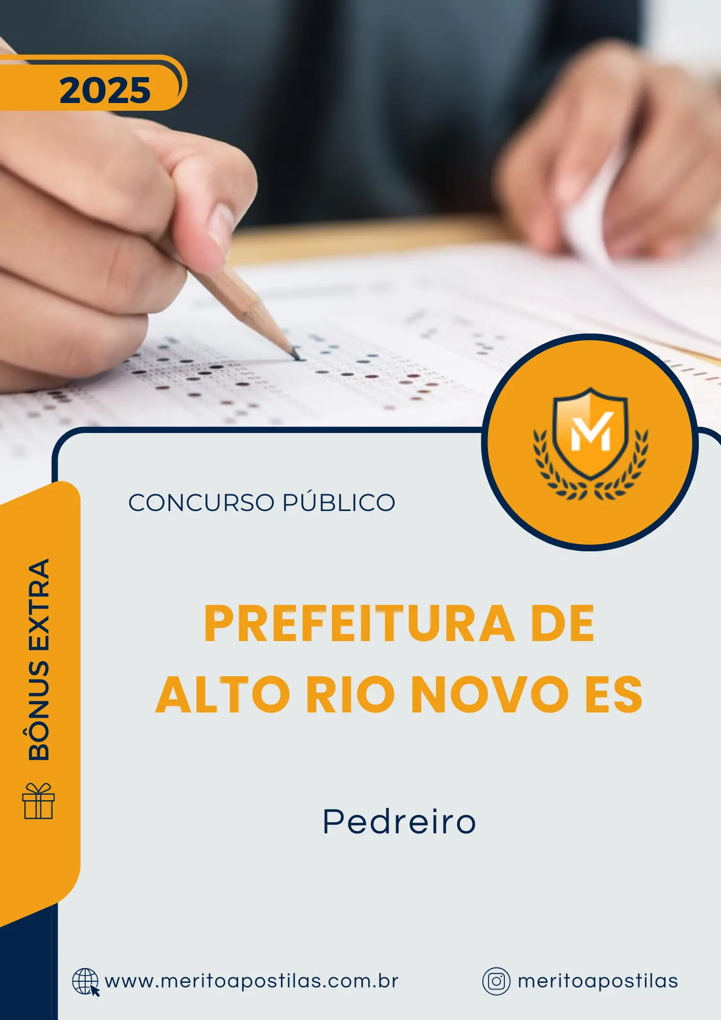 Apostila Pedreiro Prefeitura de Alto Rio Novo ES 2025