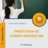 Apostila Professor Prefeitura de Campo Grande MS 2025