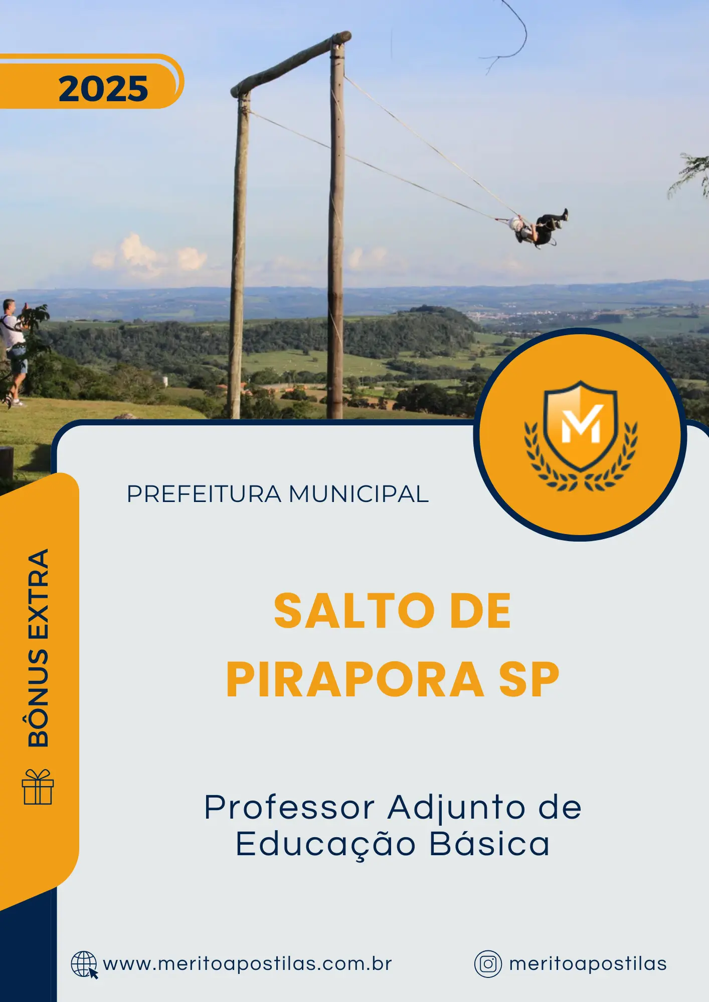 Apostila Professor Adjunto de Educação Básica Prefeitura de Salto de Pirapora SP 2025