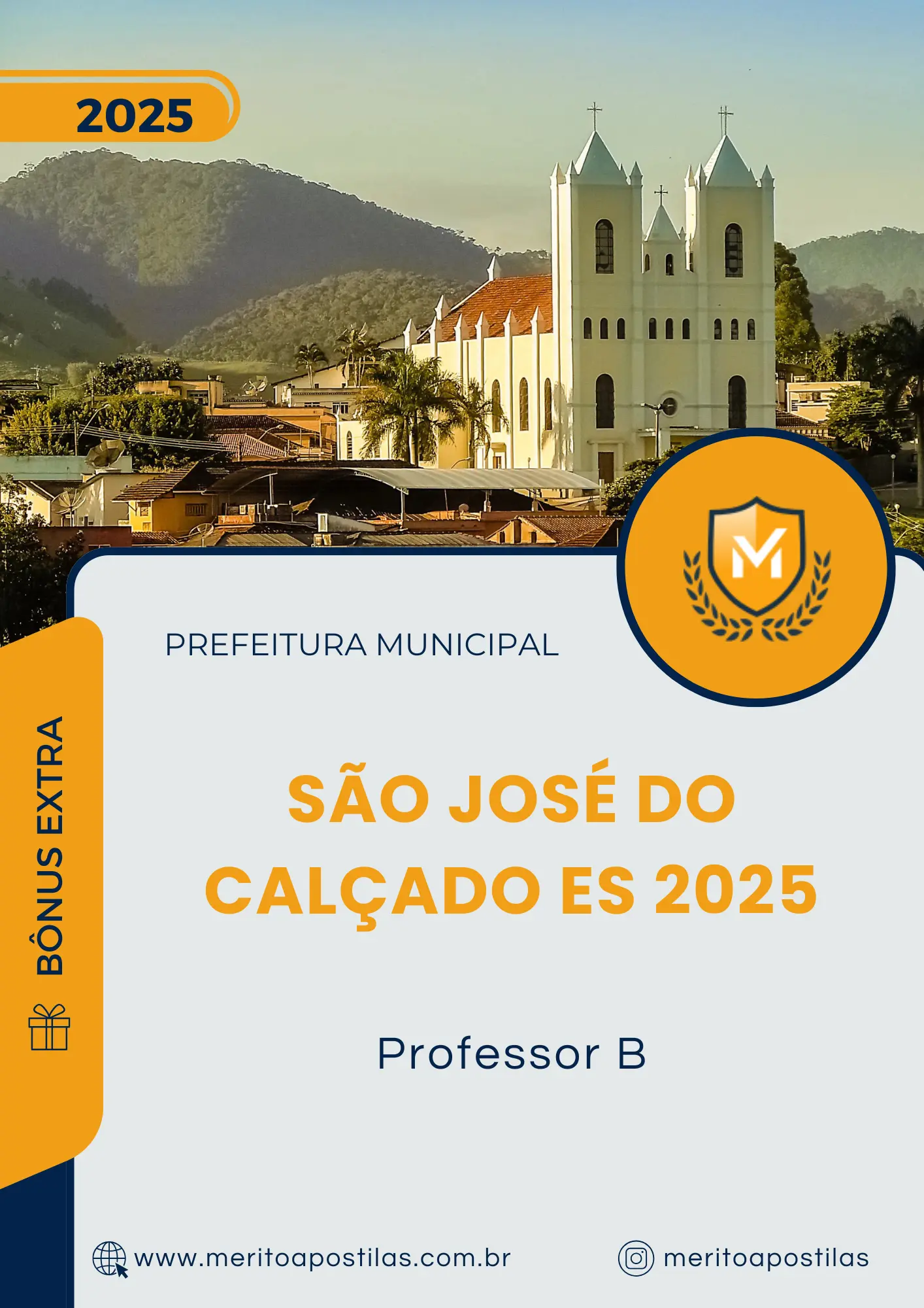 Apostila Professor B Prefeitura de São José do Calçado ES 2025