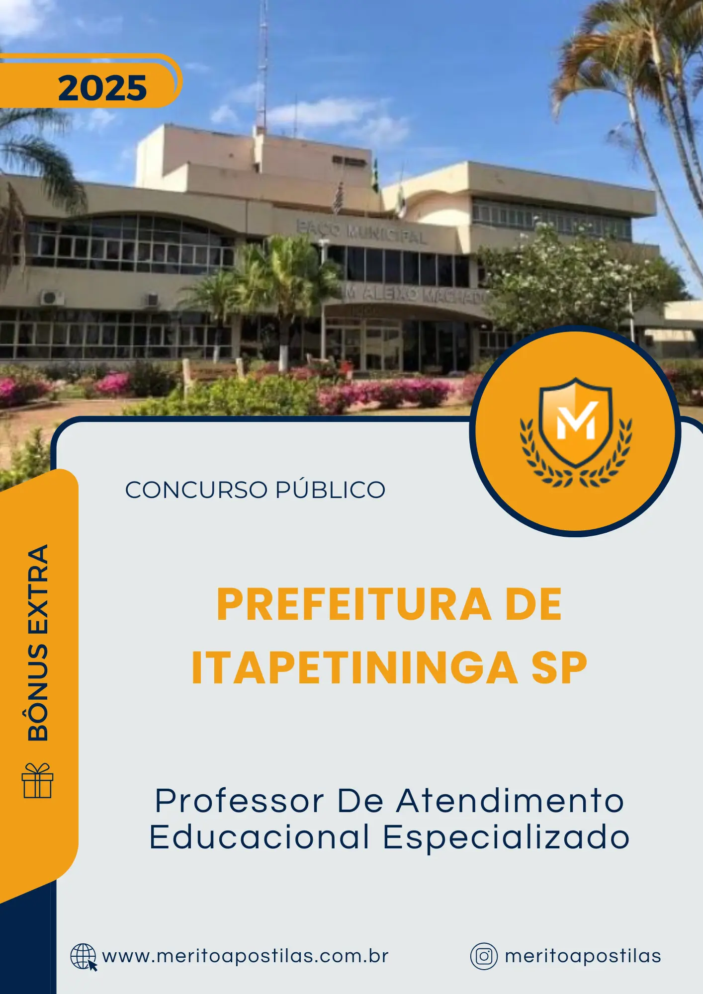 Apostila Professor De Atendimento Educacional Especializado Prefeitura de Itapetininga SP 2025