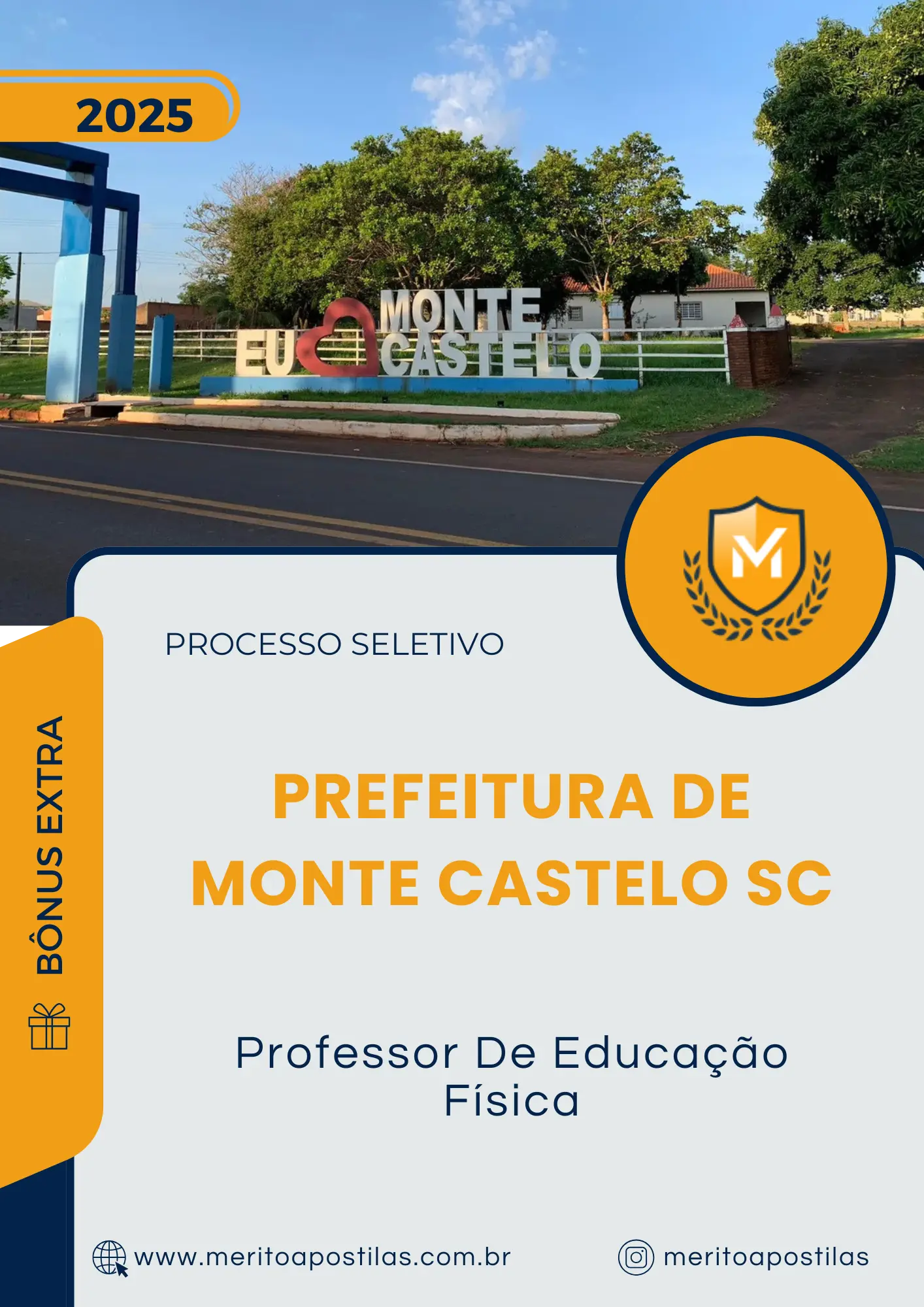 Apostila Professor De Educação Física Prefeitura de Monte Castelo SC 2025