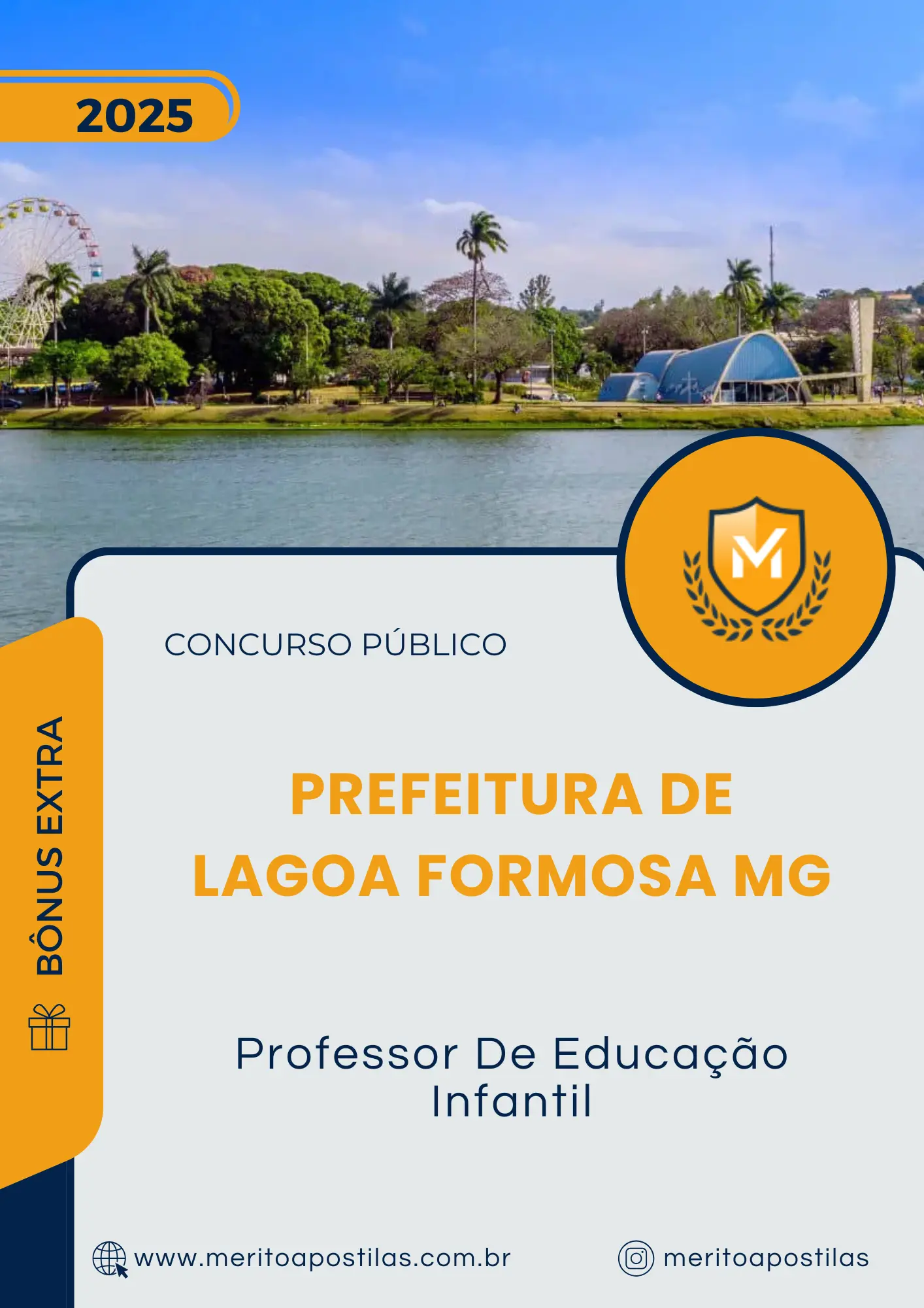 Apostila Professor De Educação Infantil Prefeitura de Lagoa Formosa MG 2025