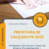 Apostila Professor Dos Anos Finais Do Ensino Fundamental Computação Prefeitura de Calçado PE 2025