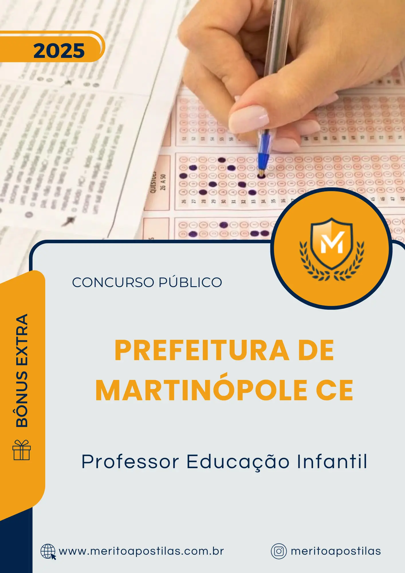 Apostila Professor Educação Infantil Prefeitura de Martinópole CE 2025
