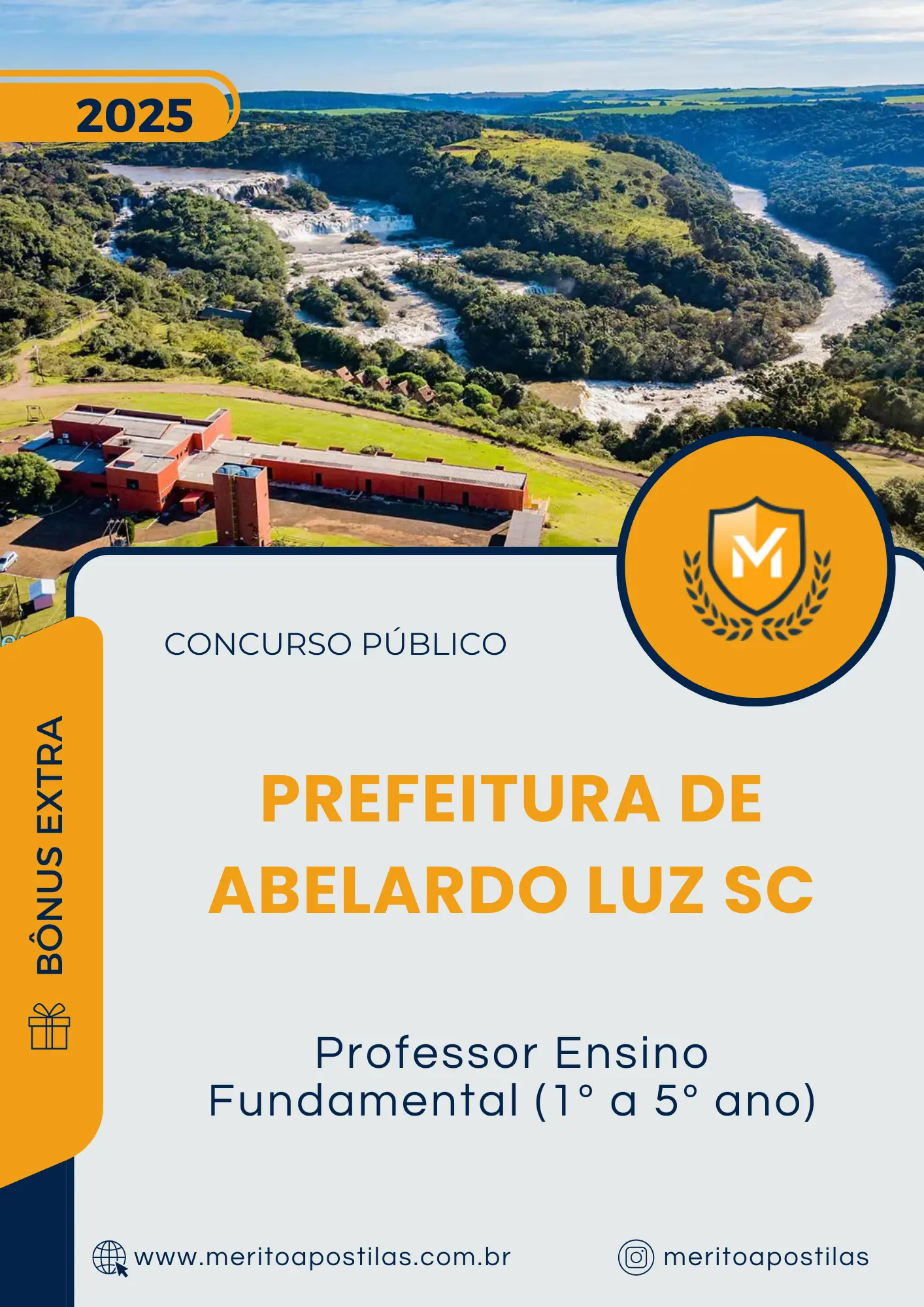 Apostila Professor Ensino Fundamental 1 a 5 ano Prefeitura de Abelardo Luz SC 2025