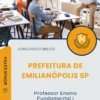 Apostila Professor Ensino Fundamental I Prefeitura de Emilianópolis SP 2025