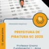 Apostila Professor Ensino Fundamental I Anos Iniciais Prefeitura de Piratuba SC 2025