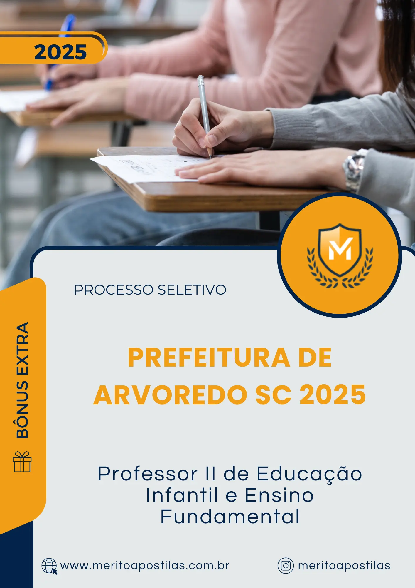 Apostila Professor II de Educação Infantil e Ensino Fundamental Prefeitura de Arvoredo SC 2025