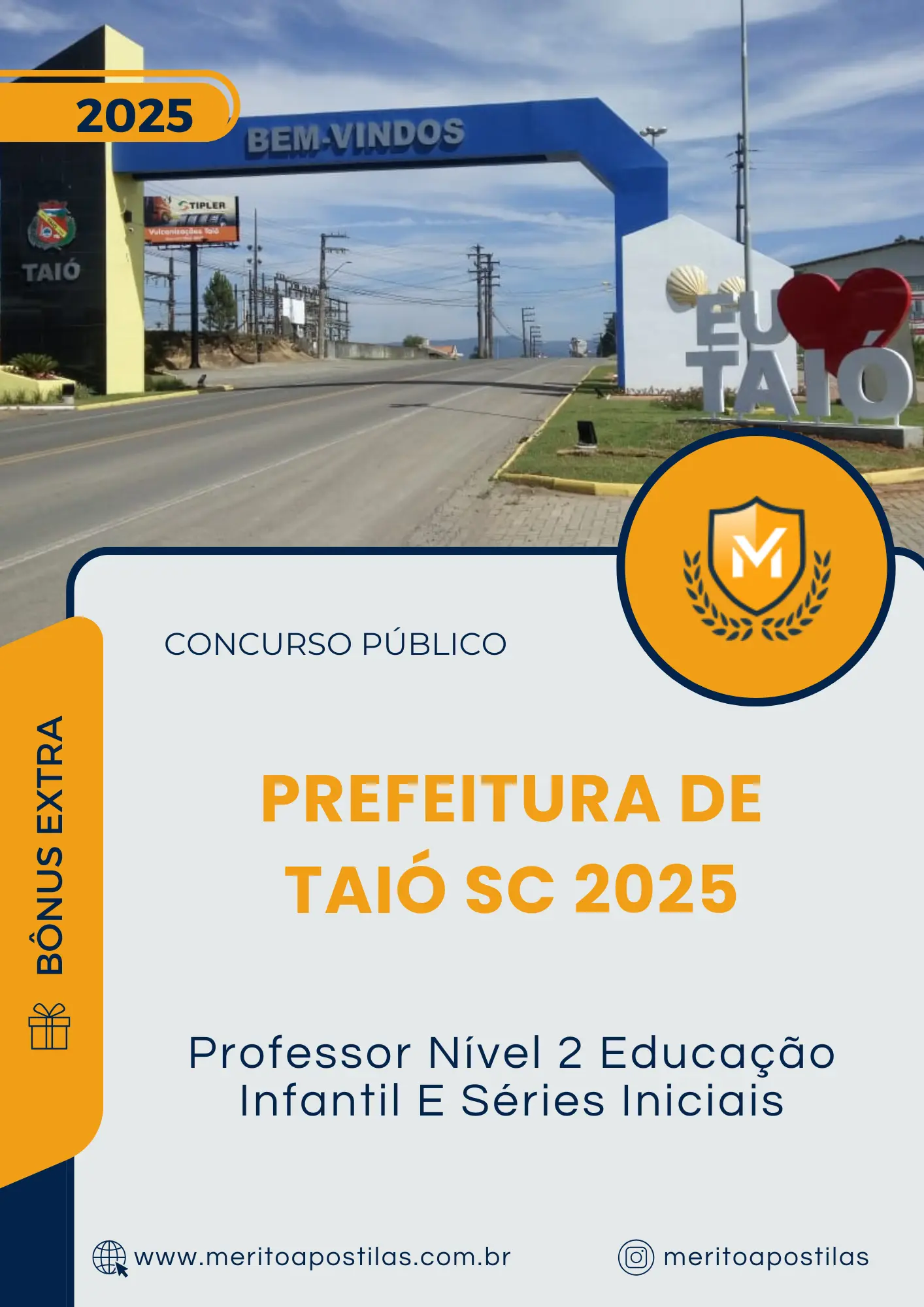 Apostila Professor Nível 2 Educação Infantil E Séries Iniciais Prefeitura de Taió SC 2025