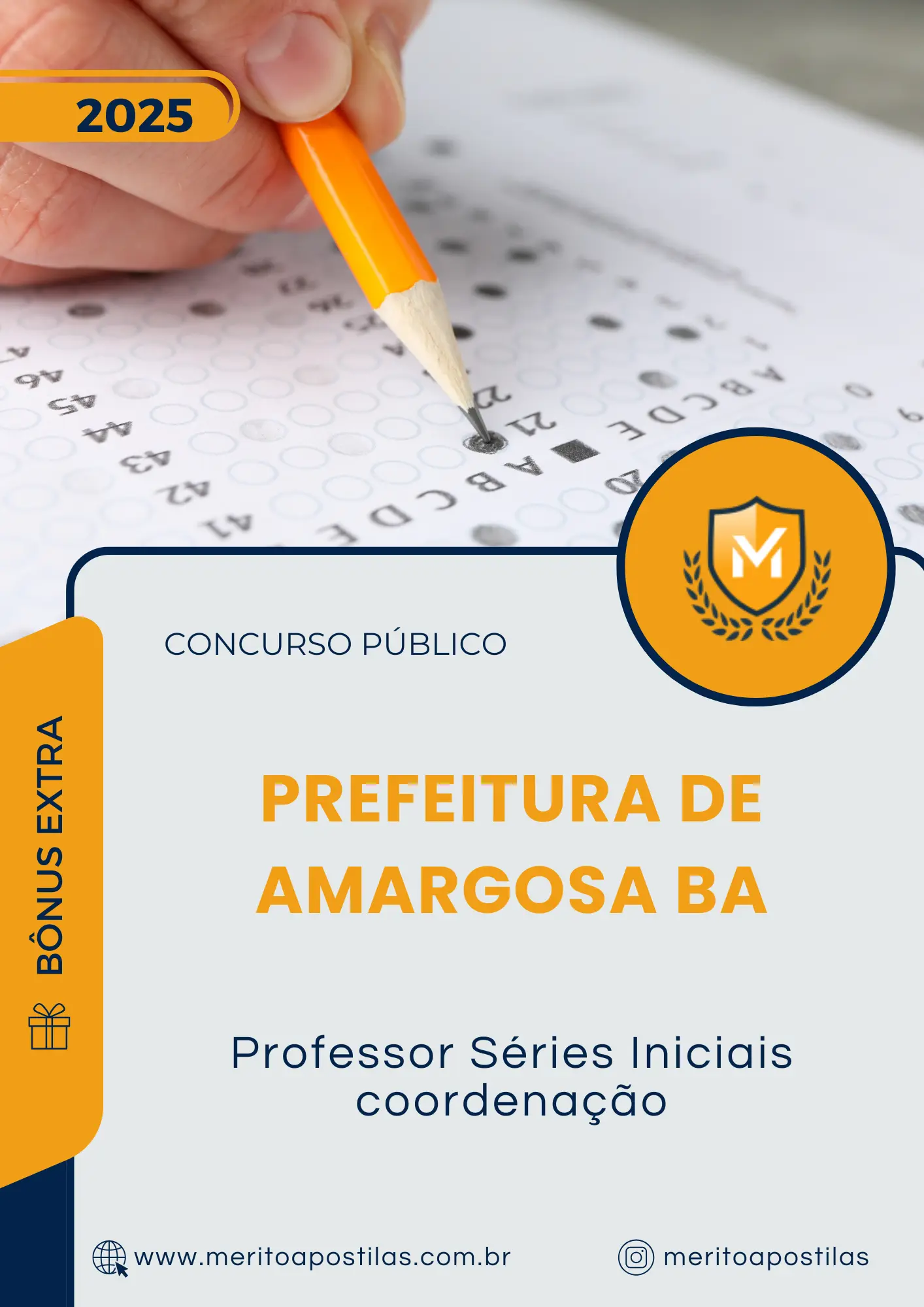 Apostila Professor Séries Iniciais Coordenação Prefeitura de Amargosa BA 2025