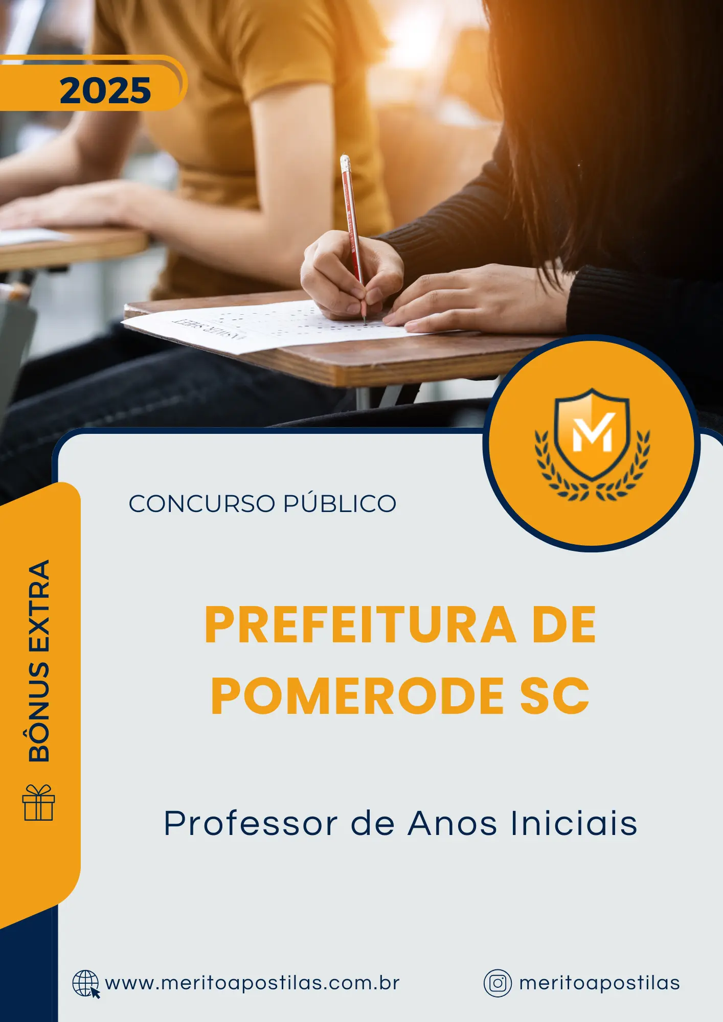 Apostila Professor de Anos Iniciais Prefeitura de Pomerode SC 2025