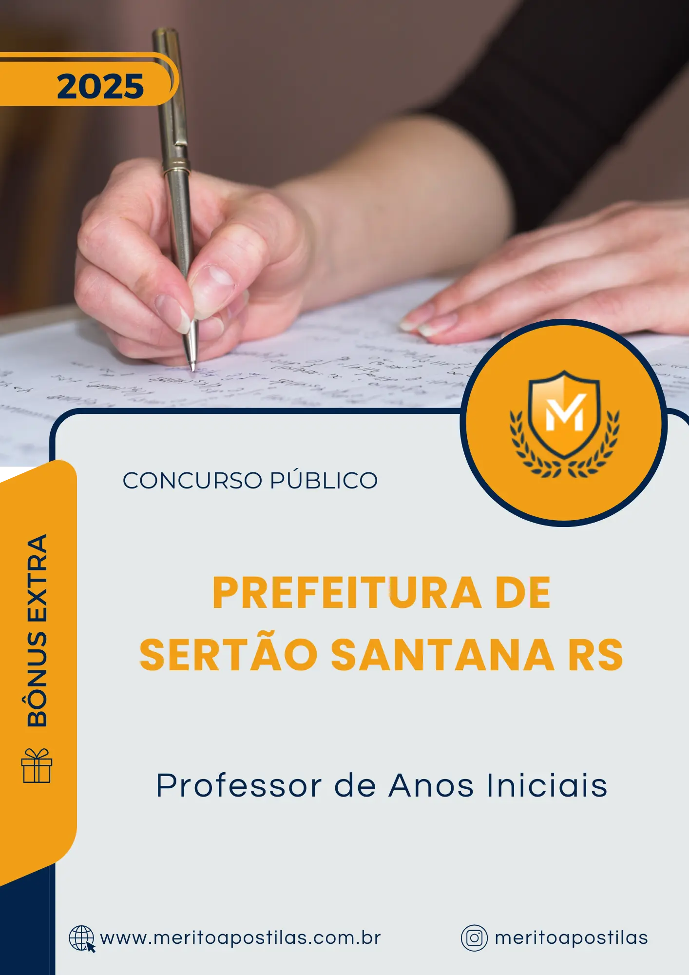 Apostila Professor de Anos Iniciais Prefeitura de Sertão Santana RS 2025