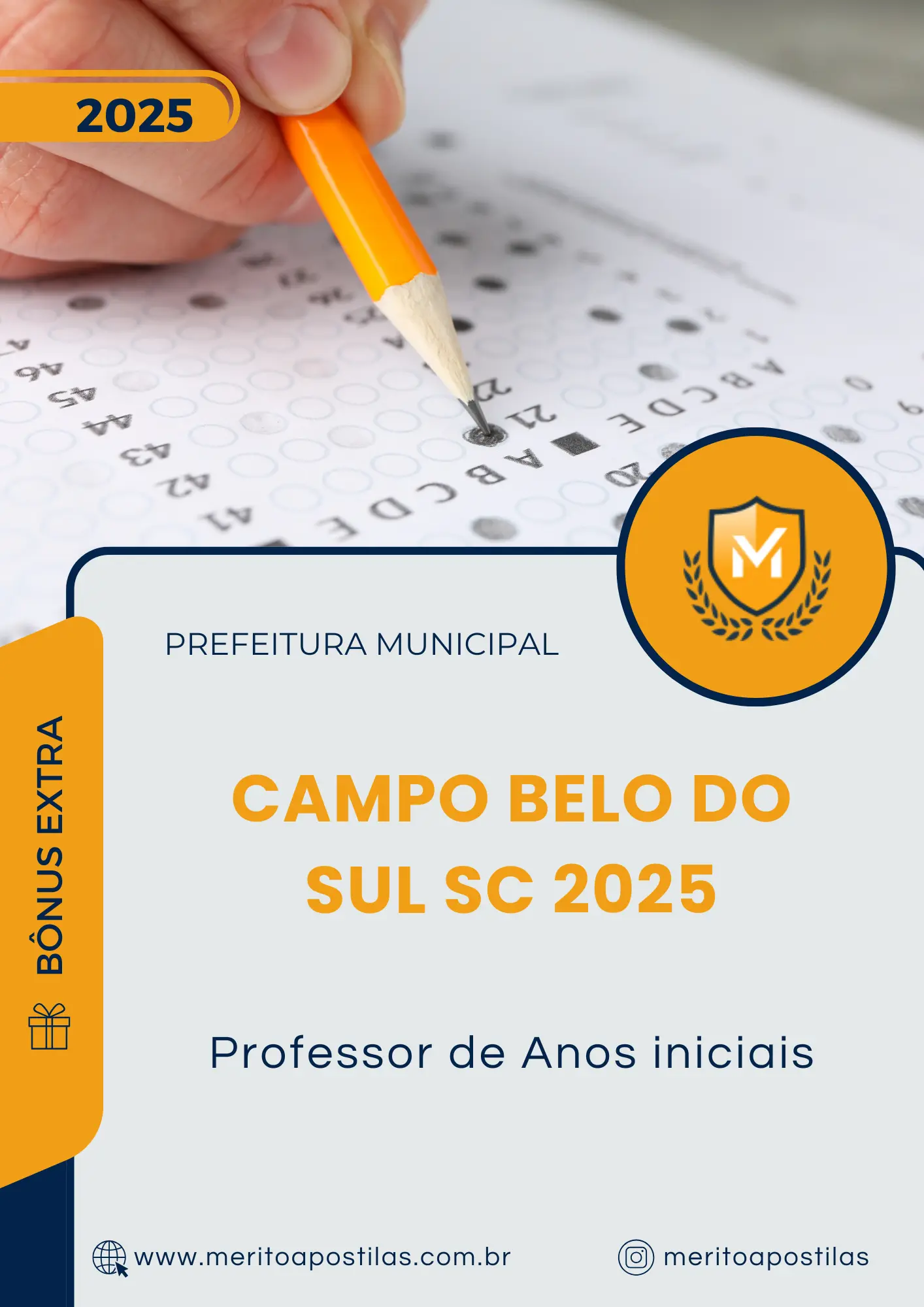 Apostila Professor de Anos iniciais Prefeitura de Campo Belo do Sul SC 2025