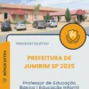 Apostila Professor de Educação Básica I Educação Infantil Prefeitura de Jumirim SP 2025