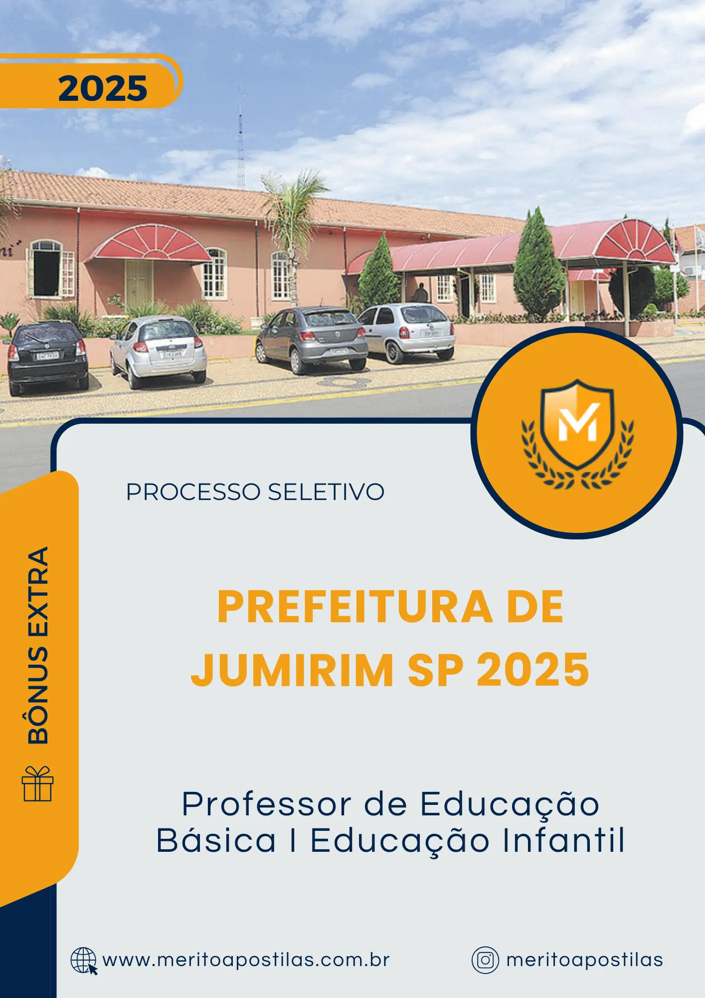 Apostila Professor de Educação Básica I Educação Infantil Prefeitura de Jumirim SP 2025