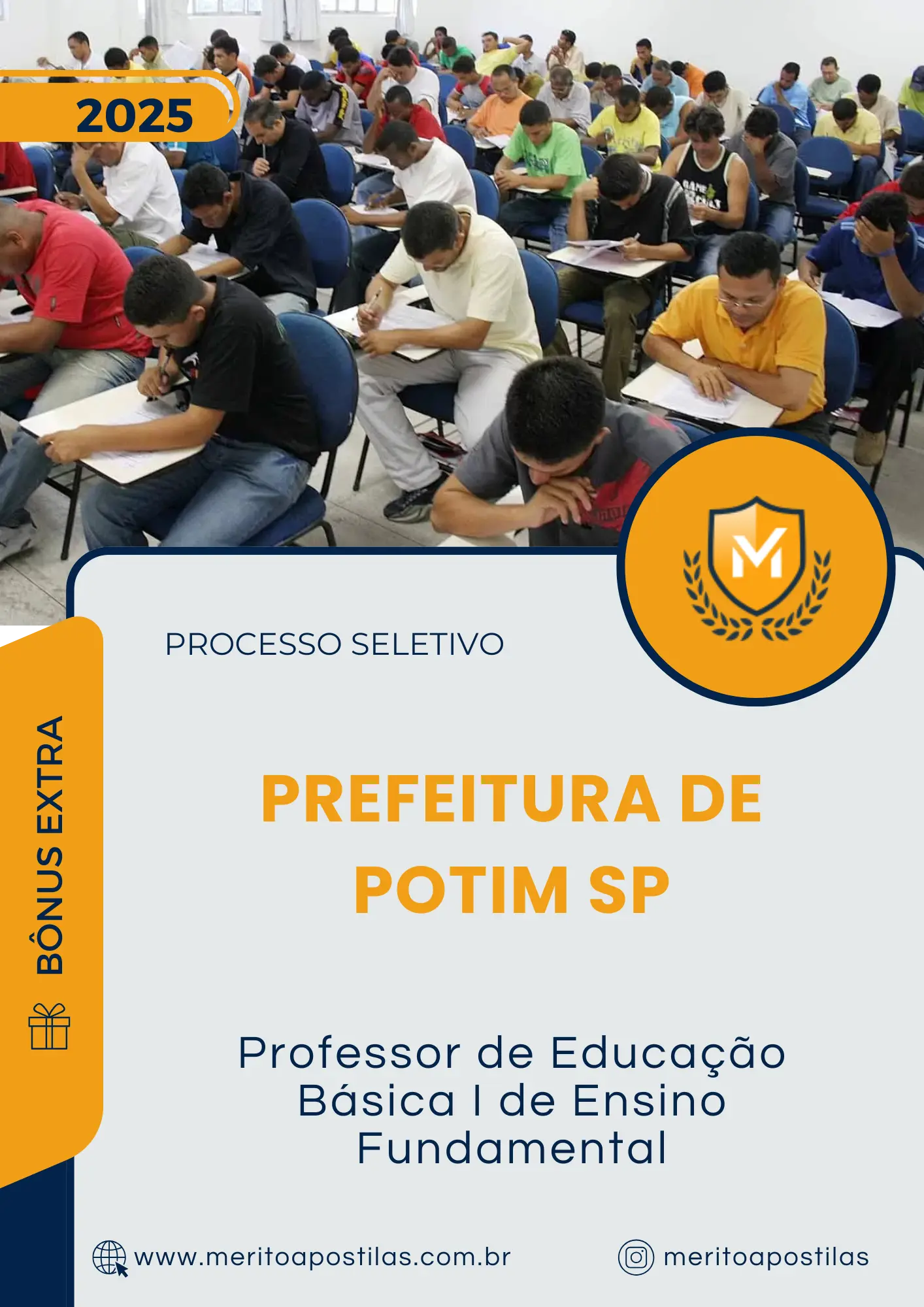 Apostila Professor de Educação Básica I de Ensino Fundamental Prefeitura de Potim SP 2025