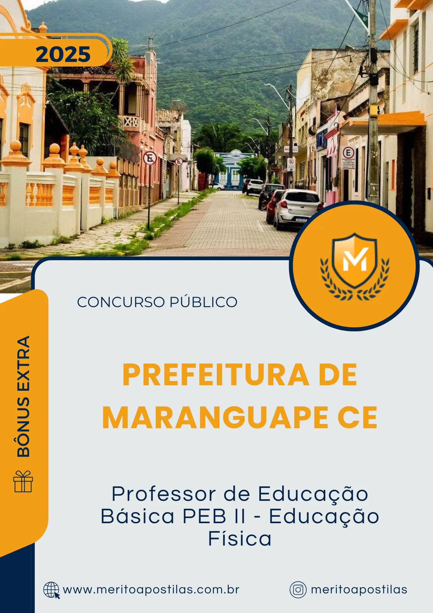 Apostila Professor de Educação Básica PEB II Educação Física Prefeitura de Maranguape CE 2025
